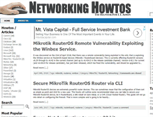 Tablet Screenshot of networkinghowtos.com